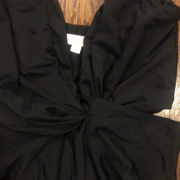 Bodysuit black with cut outs size medium - Picture 2 of 6